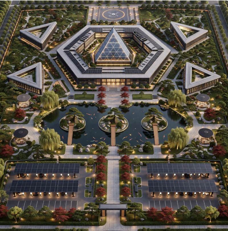 TRIGEMMA Campus Top View